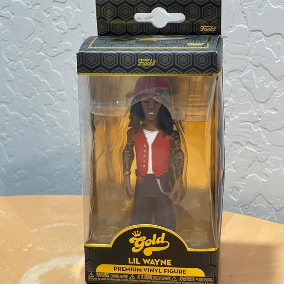 Funko Gold Series 1 LIL WAYNE Premium Vinyl 5" Figure New in Box - Picture 1 of 5